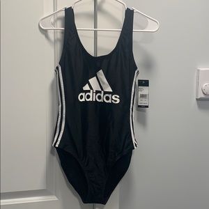 Adidas Open Back One Piece Bathing Suit